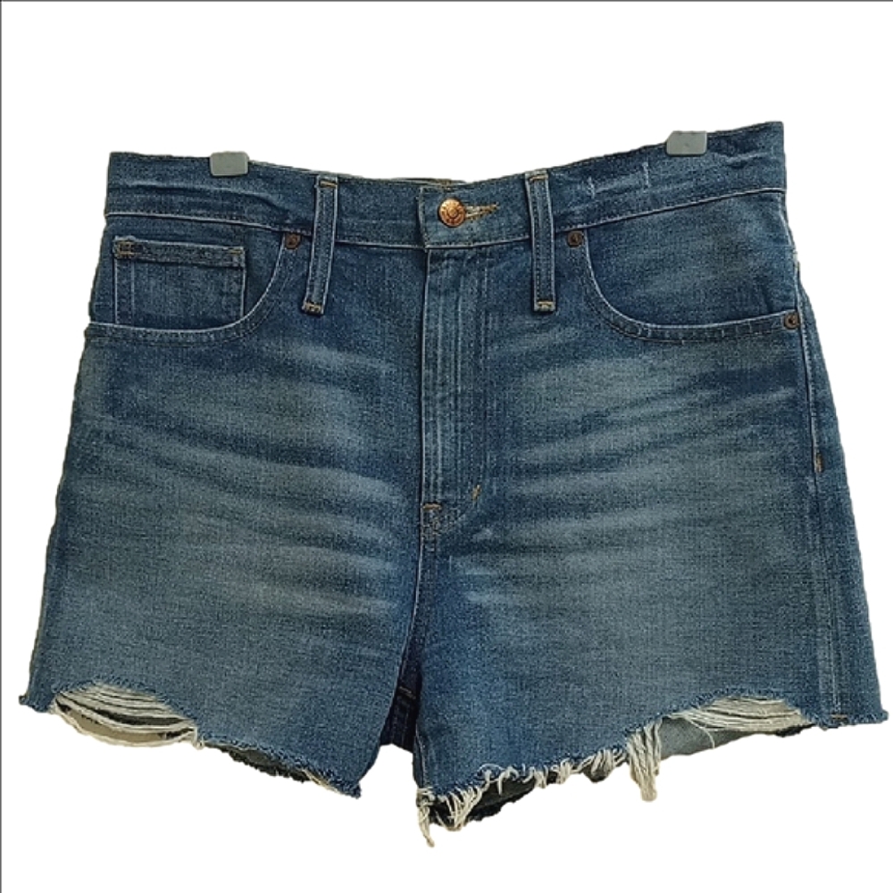 🆕 MADEWELL "THE PERFECT JEAN SHORT" HIGH RISE DENIM SHORTS